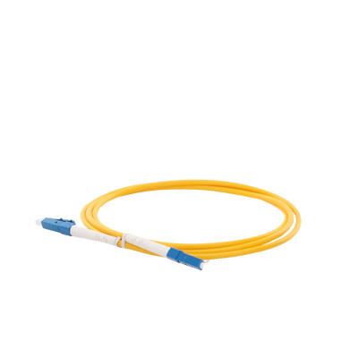 Jumper de Fibra Óptica Monomodo LC/UPC-LC/UPC Simplex de 1 metro  3mm