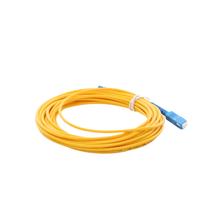 Jumper de Fibra Óptica Monomodo SC/UPC-SC/UPC Simplex de 6 metro  3mm