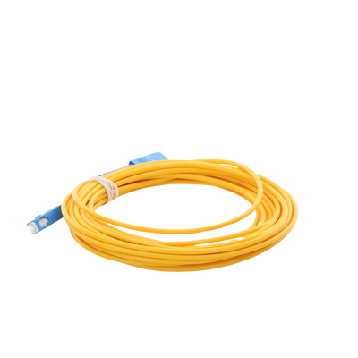 Jumper de Fibra Óptica Monomodo SC/UPC-SC/UPC Simplex de 6 metro  3mm