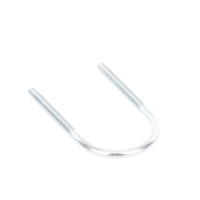 Abrazadera tipo U de 1 1/4"  con acabado Electro Zinc  no incluye tuercas y arandelas