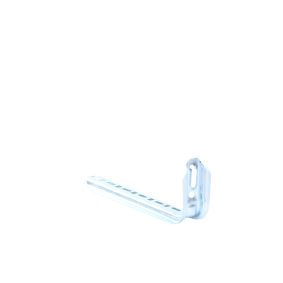 Ménsula omega tipo L inteligente  310 mm de ancho  con acabado Electro Zinc