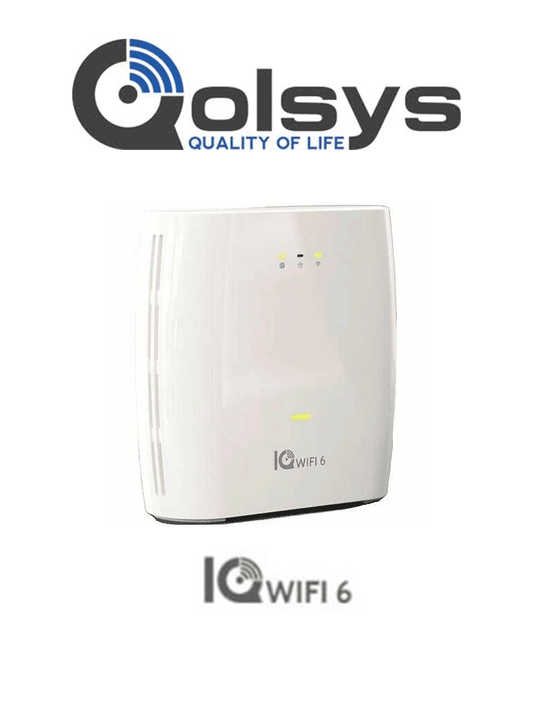 QOLSYS IQ WIFI 6 - Router WiFi compatible con paneles Qolsys IQ4 y Hub  Dual 2.4 GHZ  / 5 GHZ