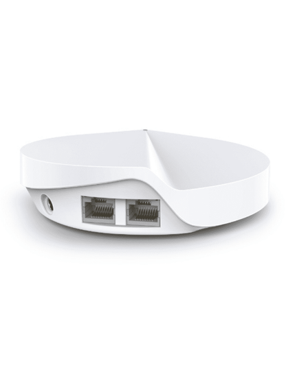 TP-LINK DECO M5 (2-Pack)- Kit de 2 routers MESH para hogar de doble banda Wi-Fi 5 AC1300 Mbps con 2 puertos Gigabit WAN/LAN  4 antenas internas  además app Deco (iOS  Android) y protección HomeCare. #TP9