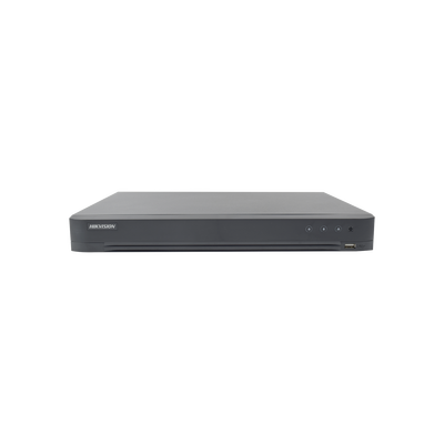 DVR 32 Canales TURBOHD + 8 Canales IP / 4 Megapixel / 2 Bahías de Disco Duro / 1 Canal de Audio / Videoanálisis