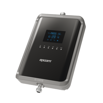 Kit Amplificador de Señal Celular 2G  3G  4G y 5G / Mejora llamadas convencionales y VoLTE / Amplifica señal de TELCEL  AT&T  MOVISTAR  BAIT DiRi y más / Cubre hasta 300 m² con una antena y hasta 600 m² con 2 antenas.