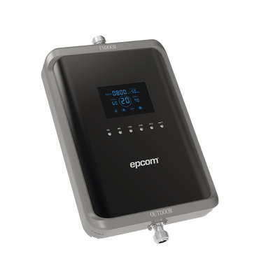 Kit Amplificador de Señal Celular 2G  3G  4G y 5G / Mejora llamadas convencionales y VoLTE / Amplifica señal de TELCEL  AT&T  MOVISTAR  BAIT DiRi y más / Cubre hasta 300 m² con una antena y hasta 600 m² con 2 antenas.