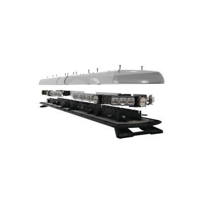 Barra de luces Vantage PRO Ultra Brillante con 64 poderosos LEDs última generación  color Rojo/Azul