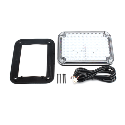 Luz de Advertencia de 9X7"  Color Claro  Ideal para Ambulancias