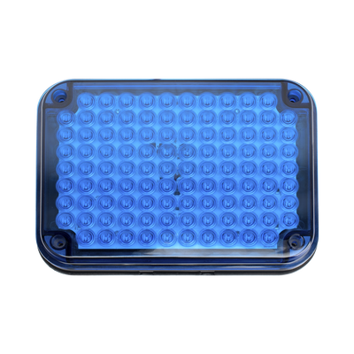 Luz de advertencia de 9x7"  Color Azul  Ideal para Ambulancias