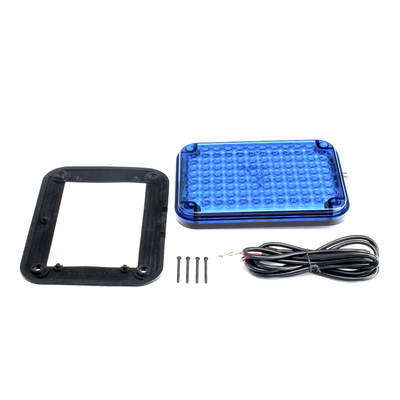 Luz de advertencia de 9x7"  Color Azul  Ideal para Ambulancias