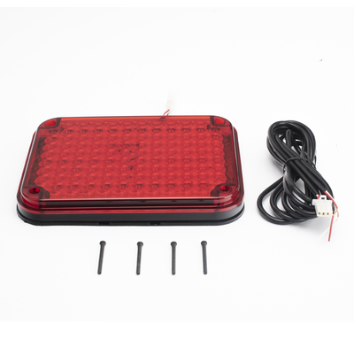 Luz de Advertencia de 9X7"  Color Rojo  Ideal para Ambulancias