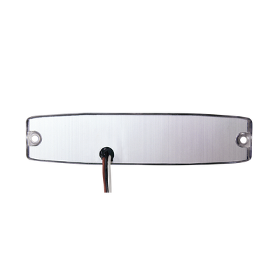 Luz Auxiliar de 6 LED  ámbar  SAE Clase I  lente transparente