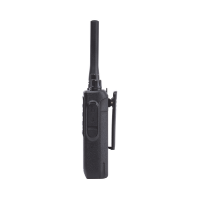 Radio Portátil UHF 400-470 MHz  16 canales  2 Watts de potencia. Comunicación Clara en su Negocio