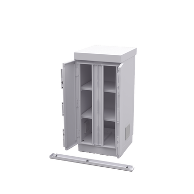 Gabinete de Seguridad de Lámina Galvanizada  para Almacenamiento de Baterías (Hasta 6 baterías PL110D12).