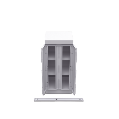 Gabinete de Seguridad de Lámina Galvanizada  para Almacenamiento de Baterías (Hasta 6 baterías PL110D12).