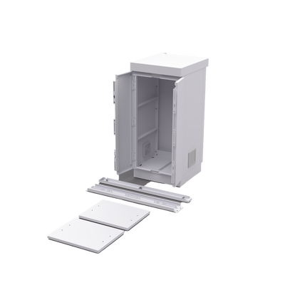 Gabinete de Seguridad de Lámina Galvanizada  para Almacenamiento de Baterías (Hasta 6 baterías PL110D12).