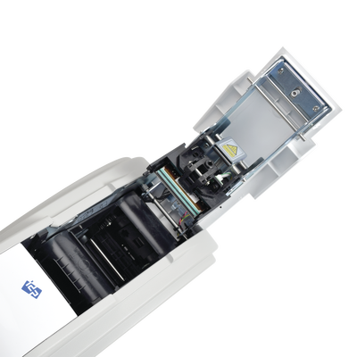 Kit de Impresora de tarjetas de PVC/ Cinta 250 impresiones/ Paq 100 tarjetas PVC/ Software / Impresión UN SOLO LADO / Laminación opcional