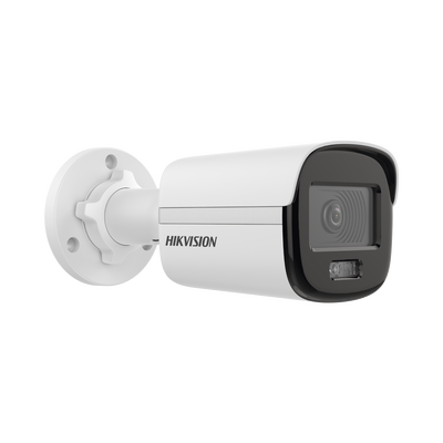 Bala IP 2 Megapixel / Imagen a Color 24/7 / PoE / Lente 2.8 mm / Luz Blanca 30 mts / Exterior IP67 / dWDR