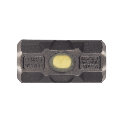 Marro de Acero de Aleación 2.72 kg.  de Mango Robusto de Fibra de Vidrio con Agujero para Colgarse. Ideal para Demolición  Golpeo de estacas  Inserción de cuñas