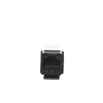 Módulo Jack Cat6 sin herramienta (toolless) keystone - Color Negro