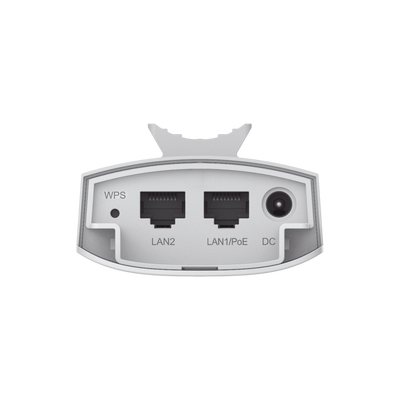 Kit Enlace Inalámbrico de 500 m Preconfigurado + Ajuste Automático de Potencia / Hasta 300 Mbps / Doble Puerto LAN