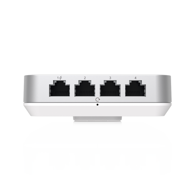 Access Point UniFi U6 In Wall/Montaje p/pared  WIFI 6 2.4 Y 5 Ghz  hasta 5.3 Gbps  1 pto PoE In  4 ptos secundarios (1 PoE Out)