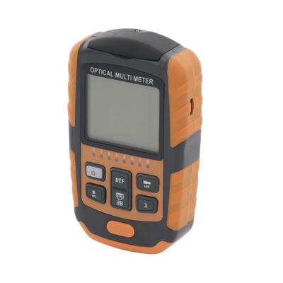 Medidor de Potencia Óptica (MINI OPM) / Versión Reducida / Compatible con Fibra Óptica Multimodo y Monomodo / Soporta conectores SC  ST Y FC / Incluye Función de VFL 2 mW / Incluye función para probar Cables RJ45