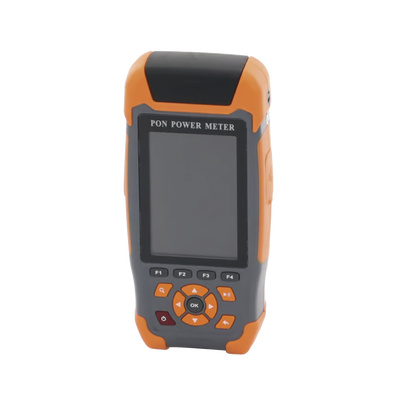 Medidor de Potencia Óptica (OPM) para Fibra Óptica en Redes FTTx / Soporta 3 Longitudes de Onda: 1310nm   1490nm y 1550nm / Incluye Función VFL 10mW / Incluye Función para Probar de cables RJ45 / Recargable