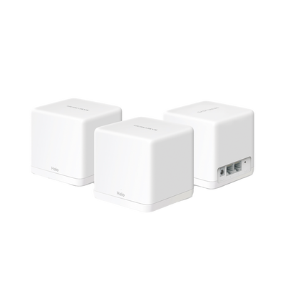 KIT de Sistema Inalámbrico H30G Mesh / Doble banda 2.4GHz y 5GHz AC 1300Mbps / Doble puerto 10/100/1000 Mbps / Control vía App / Roaming Continuo