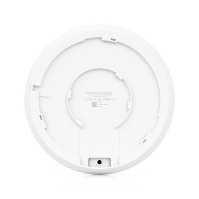 Punto de Acceso UniFi WiFi 6E Enterprise  alta densidad  hasta 600 usuarios  Mu-MIMO 4x4  bandas 2.4/5/6 Ghz  (1) puerto RJ45 2.5G (POE+ no incluido)
