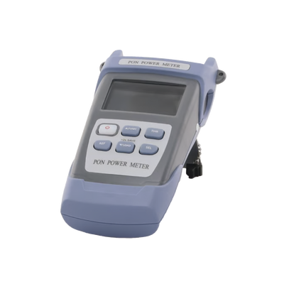 Medidor de Potencia Óptica (OPM) para Fibra Óptica en Redes FTTx / Soporta 3 Longitudes de Onda: 1310nm   1490nm y 1550nm / Compatible con Conectores SC y FC