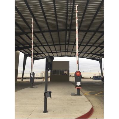 Mástil de aluminio para barreras vehiculares XB5000