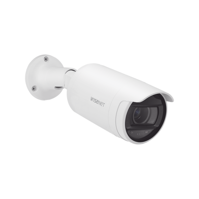 Cámara IP Tipo Bala Antivandálica 2 Megapíxel / Lente 3.3 a 10.3 mm / IR 30M / WDR 120db / IP66 / H.265 & WiseStream / Modo pasillo