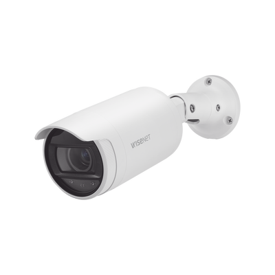 Cámara IP Tipo Bala Antivandálica 2 Megapíxel / Lente 3.3 a 10.3 mm / IR 30M / WDR 120db / IP66 / H.265 & WiseStream / Modo pasillo