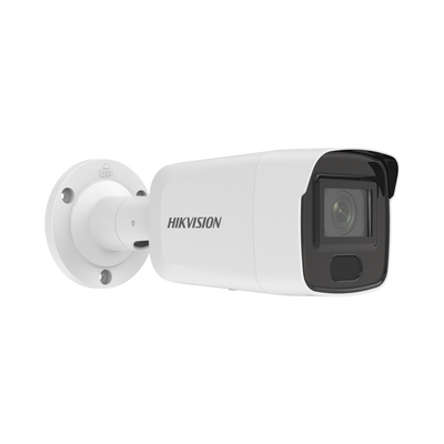 Bala IP 8 Megapixel / Lente 2.8 mm / 40 mts IR / Exterior IP67 / PoE / DARKFIGHTER / Alarmas y Audio I/O / ONVIF / Micro SD / 4 Analíticos: AcuSense  Deteccion Facial  Conteo de Personas por Cruce y Zona