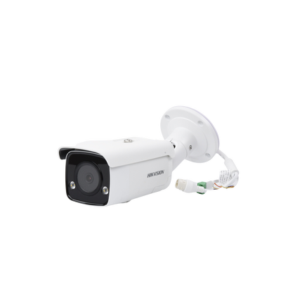 [ PROTECCIÓN ACTIVA ] Bala IP 5 Megapixel / Lente 2.8 mm / 60 mts IR EXIR / Exterior IP67  / WDR 120 dB / PoE + / Micrófono y Bocina Integrada / AcuSense / MicroSD