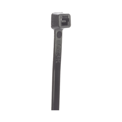 Cincho de Nylon 6.6 StrongHold™  533mm largo x 7.6mm ancho  Color Negro Exterior  Resistente a Rayos UV  Paquete de 100pz