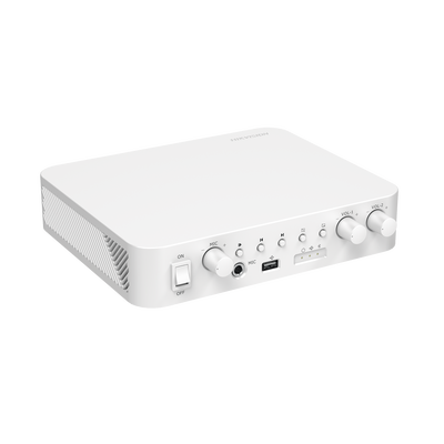 Amplificador una Zona / 2 Canales / 30 W por Canal / Conexión Bluetooth / Salida 4-8 O x 2 / 100V COM x 2 / Uso Interior