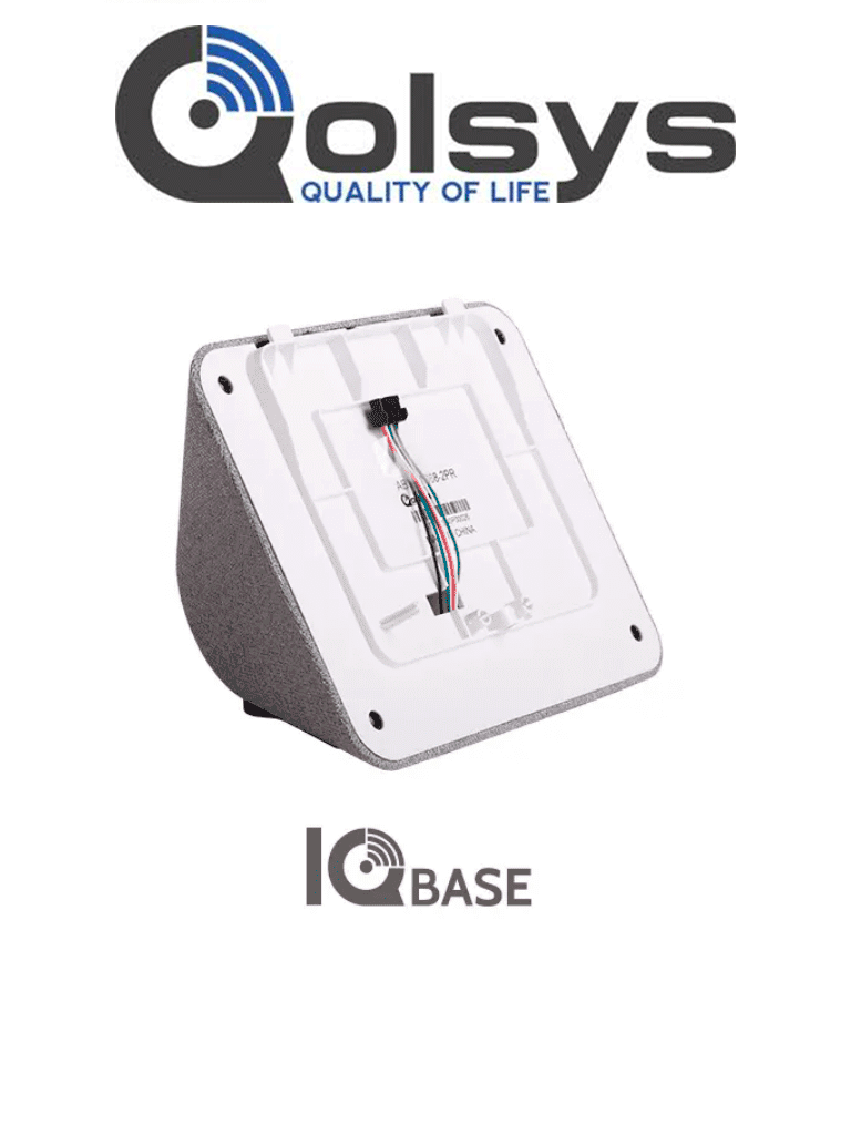 QOLSYS IQBASE - Base con Bocina para Panel Qolsys IQ Panel 4
