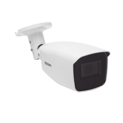 Bala TURBOHD 4 Megapixel / Lente Varifocal 2.8 mm a 12 mm / 40 mts IR EXIR / Exterior IP66 / 4 Tecnologías / dWDR