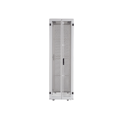 Gabinete FlexFusion™ XGL (Light) para Centros de Datos  42 UR  800 mm de Ancho  1070 mm de Profundidad  Fabricado en Acero  Color Blanco