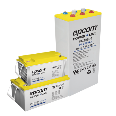 Batería de GEL PURO OPzV / 12 V @ 100 Ah / Ciclo profundo / Uso en Aplicaciones Fotovoltaicas y de Respaldo