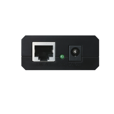 Splitter PoE  (15W) / Potencia de Salida Seleccionable (5   9 o 12 Vcc) / 2 puerto 10/100/1000 Mbps / Plug and Play