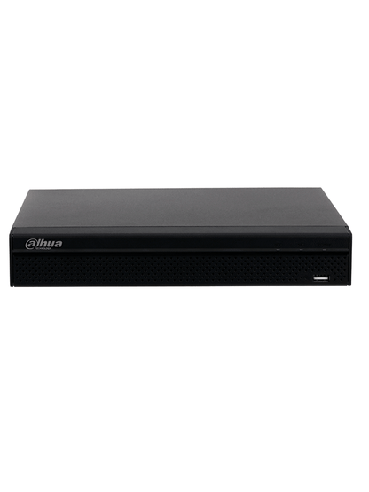 DAHUA DHI-NVR4108HS-8P-4KS3 NVR de 8 MP / 4k / 8 canales IP/ 8 puertos PoE/ Rendimiento de 160 mbps/ H.265+/ 1 Bahía para disco duro/ Soporta cámaras WizSense/ HDMI 4K & VGA/