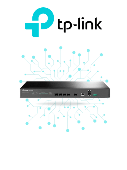 TP-LINK DS-P7001-04 - Delta Stream - OLT con 4 puertos GPON  capacidad de conexión hasta 512 ONUs  1 puerto Gigabit RJ45 Uplink  1 puerto SFP+ Uplink y fuentes redundantes AC-DC incluidas. Administración desde la nube (DPMS).