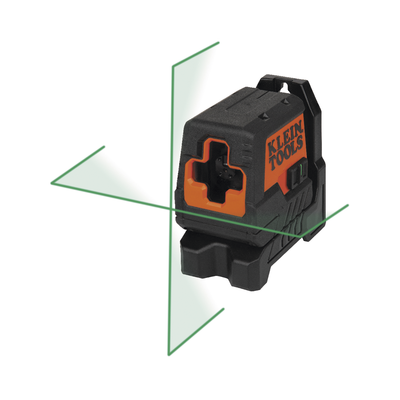 Mininivel Láser Verde de Líneas en Cruz  con Montaje Magnético y para Tripoide. Alcance de 15.2 m.