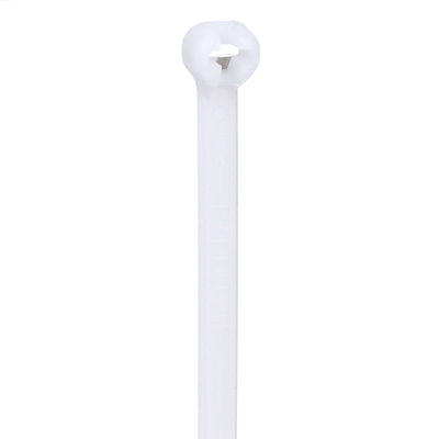 Cincho de Nylon 6.6 Dome-Top® Con Lengüeta de Bloqueo de Acero Inoxidable  305 mm largo x 4.7mm ancho  Color Natural  Paquete de 100pz