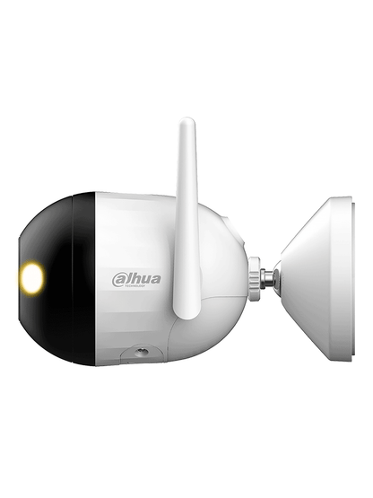 DAHUA F4CN-LED - Cámara IP Bullet Wifi de 4 Megapíxeles/ Full Color/ Microfono Integrado/ 30 Mts de Luz Visible/ Ranura para MicroSD/ IA con Detección de Humanos/ IP67/ #WifiDahua