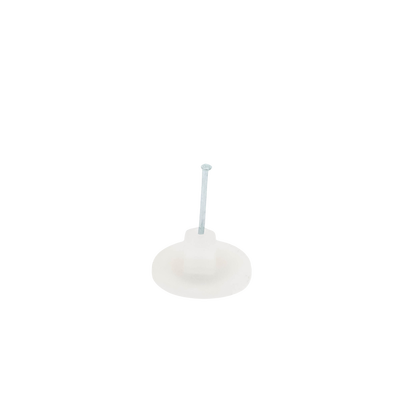 Grapa para cable plano de 4mm color transparente (100pzs) (3208-00100)