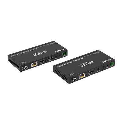 Kit Extensor HDMI | 4K2K@60HZ | HDR 4:4:4 | HDBaseT | 120/150m | Salida de Audio | HDCP 2.2 | IR Bidireccional